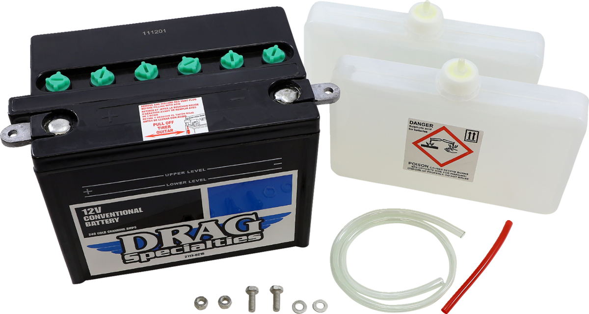 Drag Specialties Conventional Battery Kit