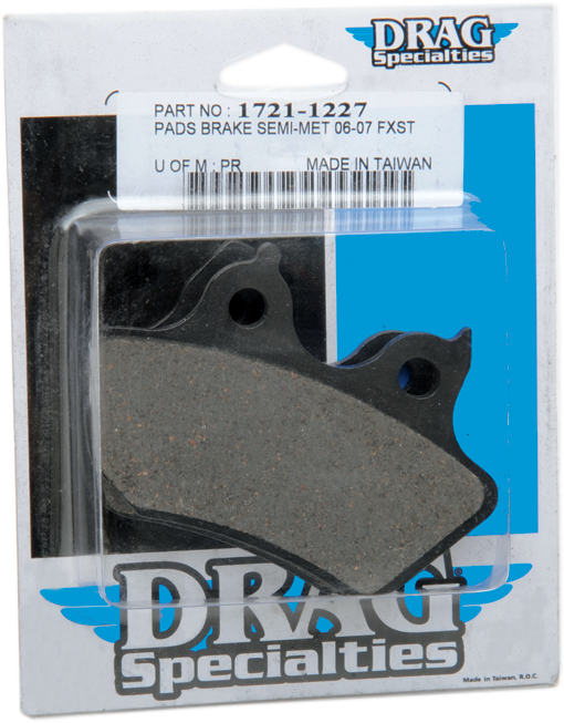 Drag Specialties Semi-Metallic Brake Pads