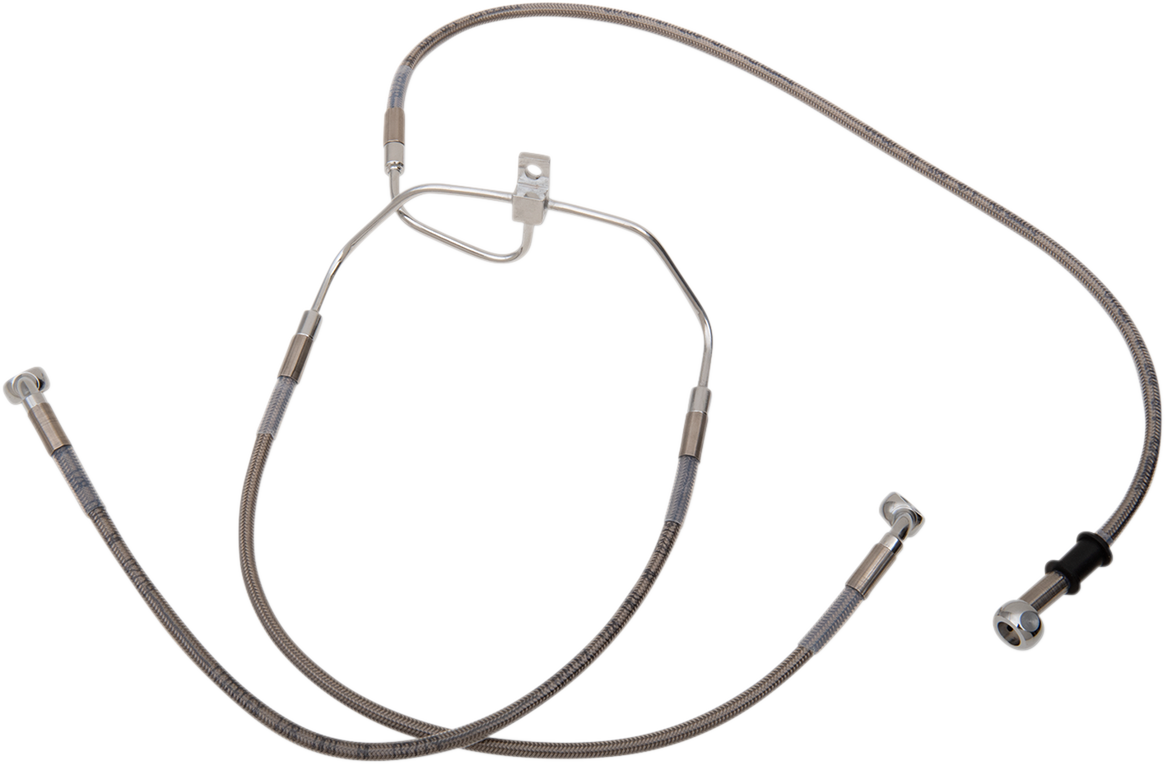 Drag Specialties Extended Length Stainless Steel Brake Line Kit