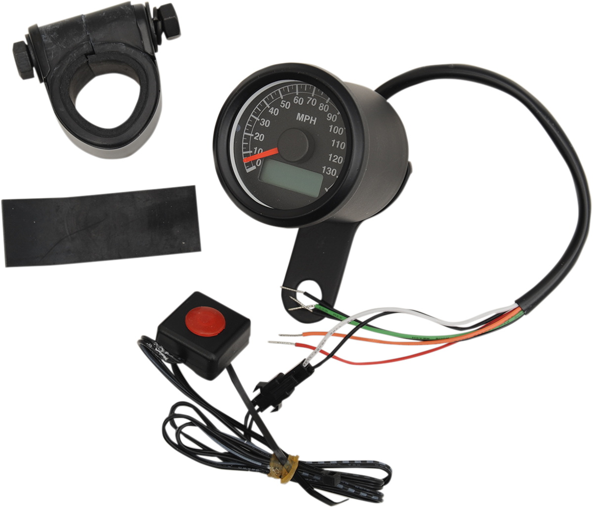 Programmable Mini Electronic Speedometer with Odometer/Tripmeter