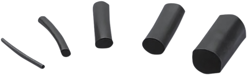 Drag Specialties Black Shrink Tubing