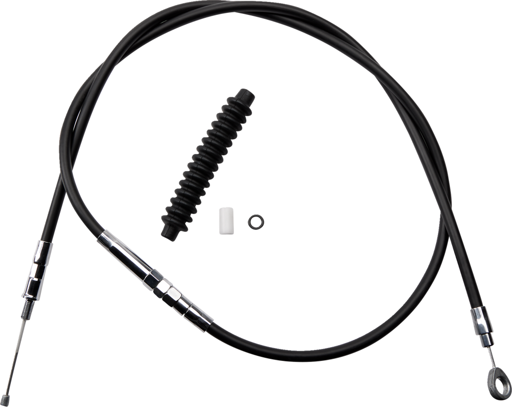 High-Efficiency Black Vinyl Clutch Cable
