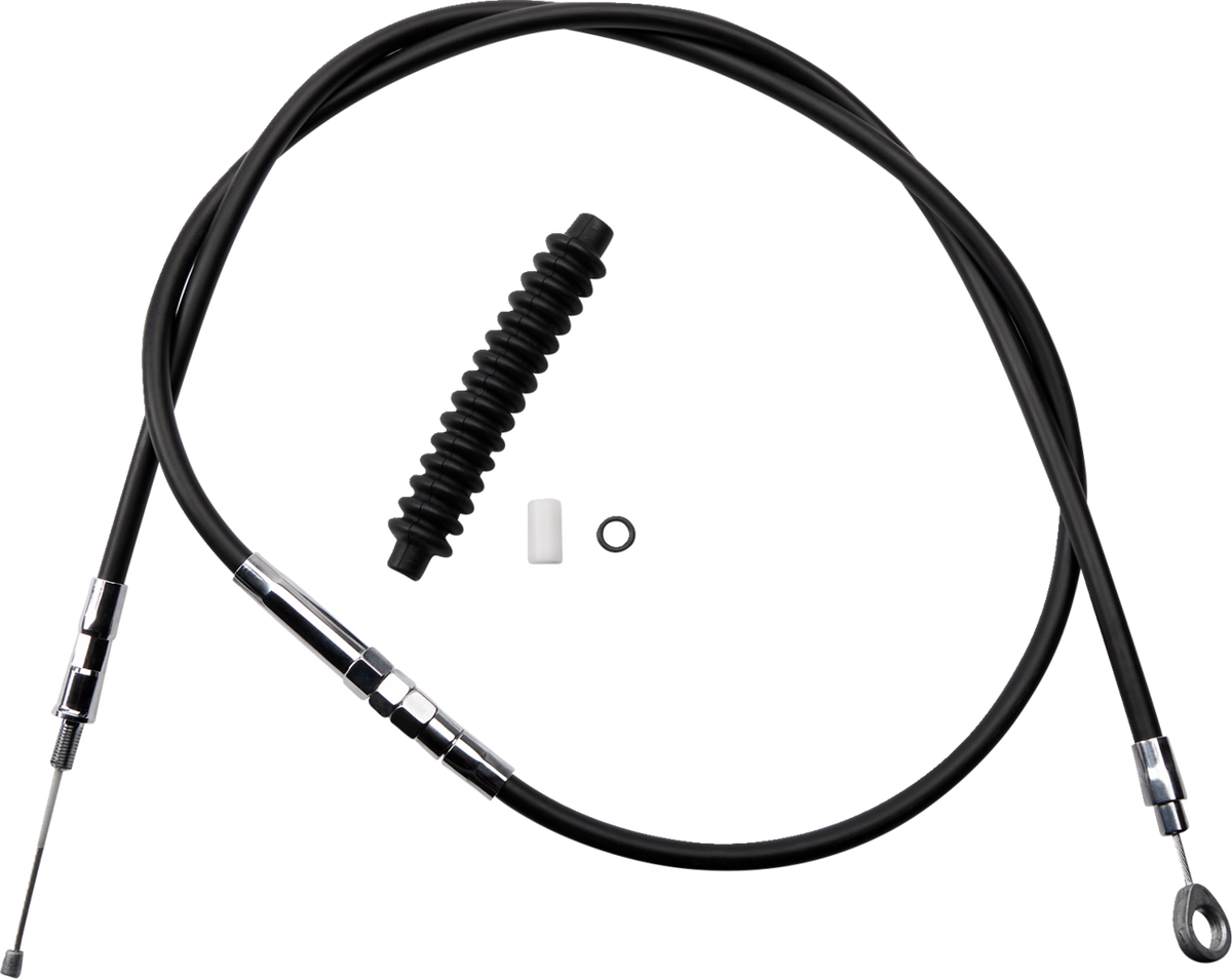 High-Efficiency Black Vinyl Clutch Cable
