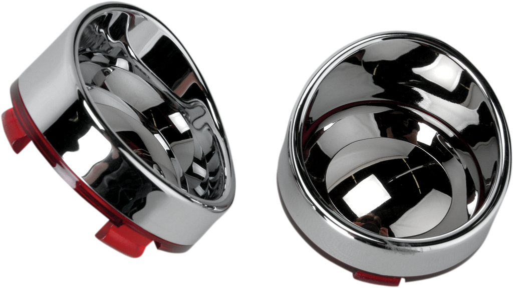 Visor-Style Bezel and Lens for Deuce-Style Turn Signals