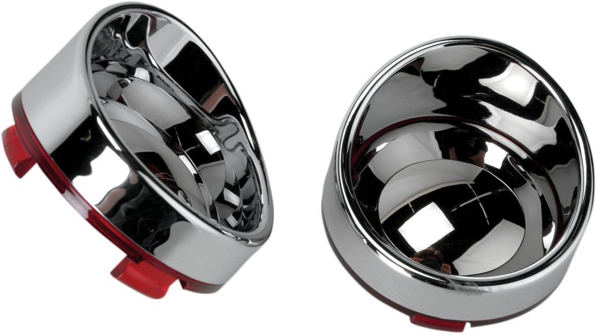 Visor-Style Bezel and Lens for Deuce-Style Turn Signals