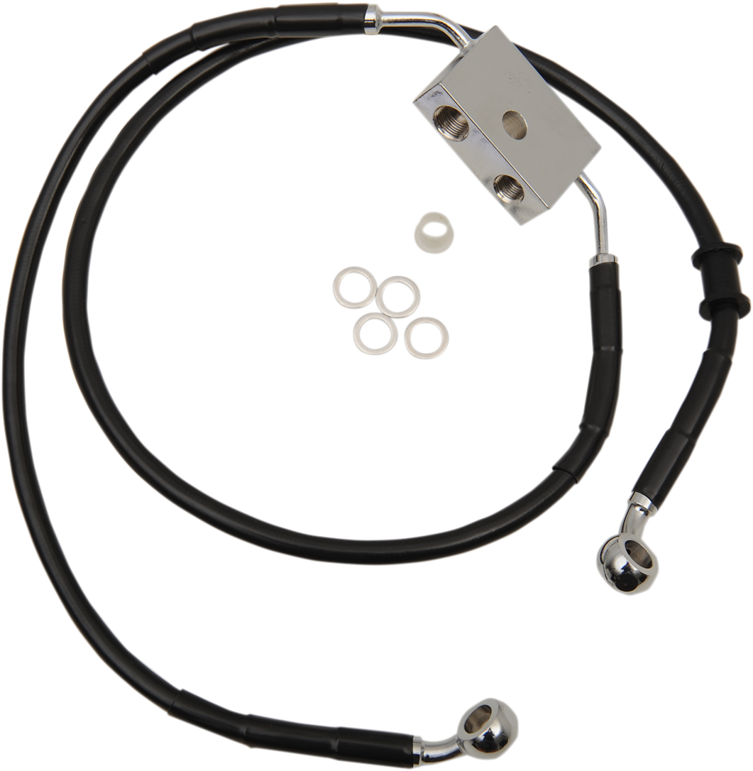 Drag Specialties Extended Length Brake Line