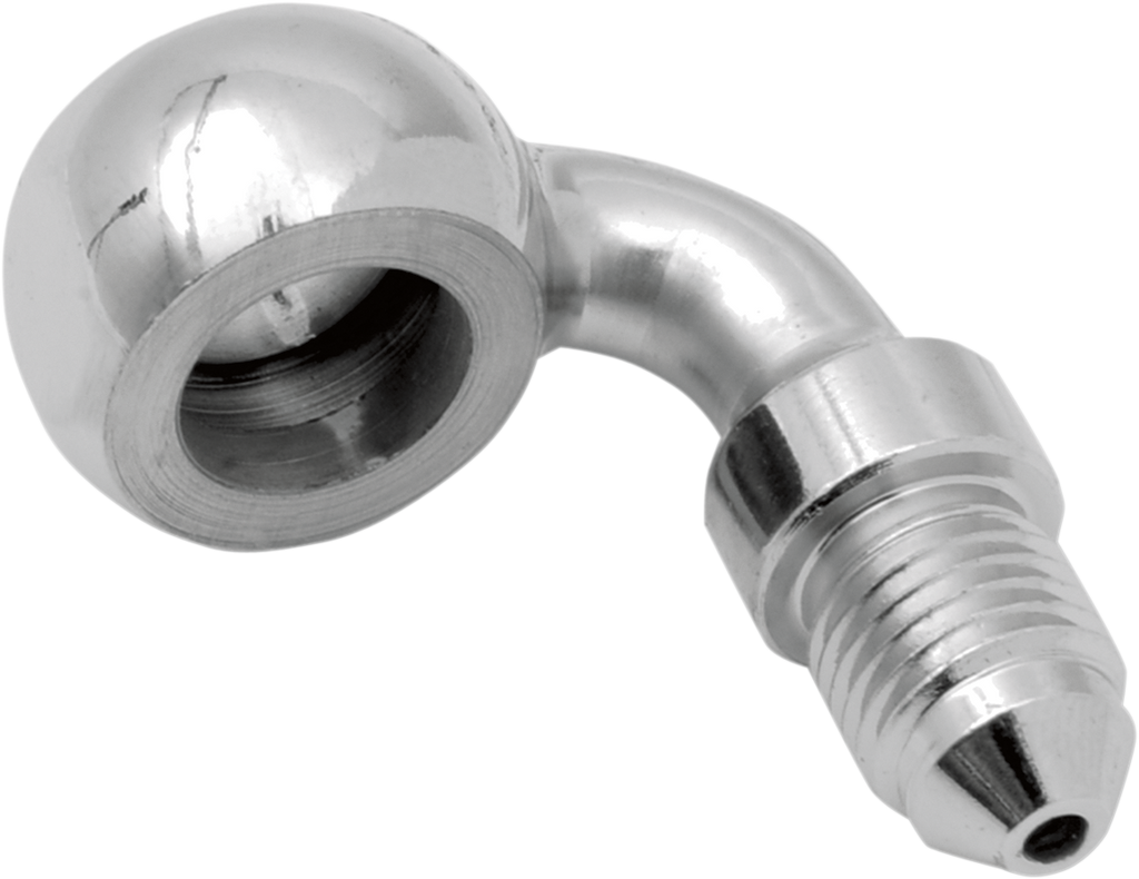 Drag Specialties Chrome Steel Banjo Fitting