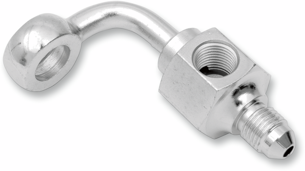 Drag Specialties Chrome Steel Banjo Fitting