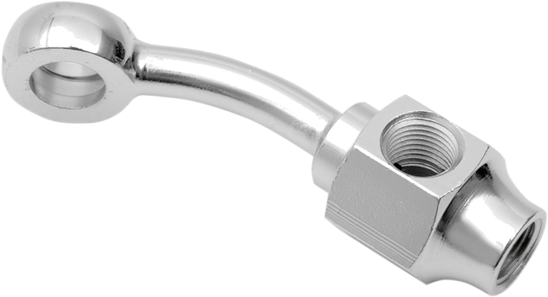 Drag Specialties Chrome Steel Banjo Fitting