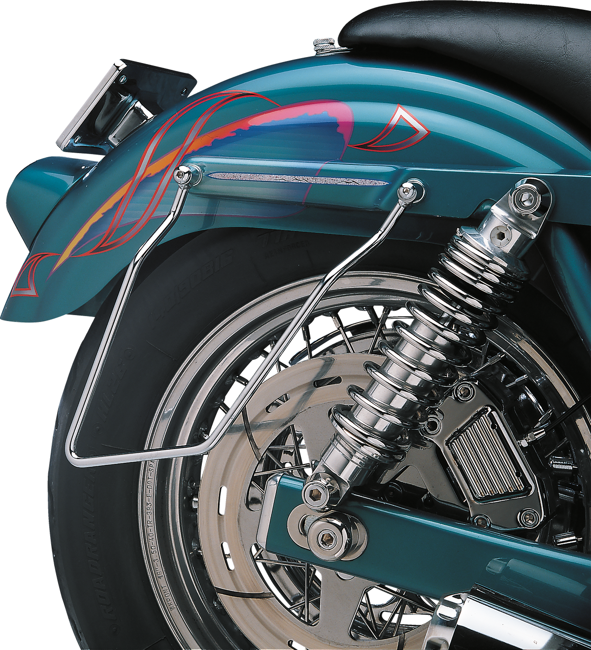 Chrome Saddlebag Support Brackets