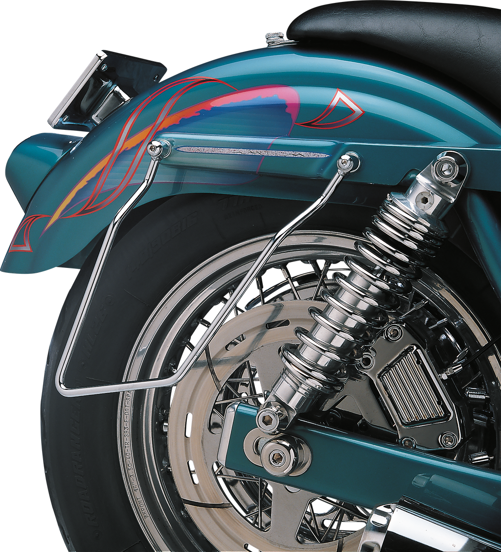 Chrome Saddlebag Support Brackets
