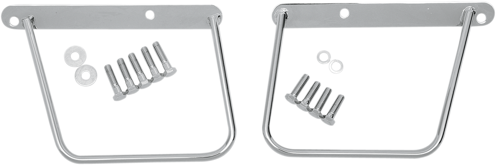 Chrome Saddlebag Support Brackets