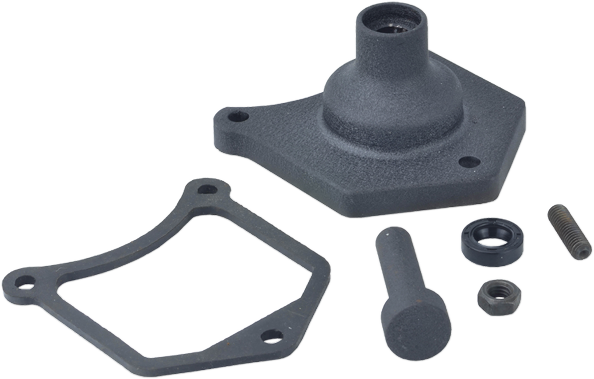 Solenoid End Cover/Starter Buttons