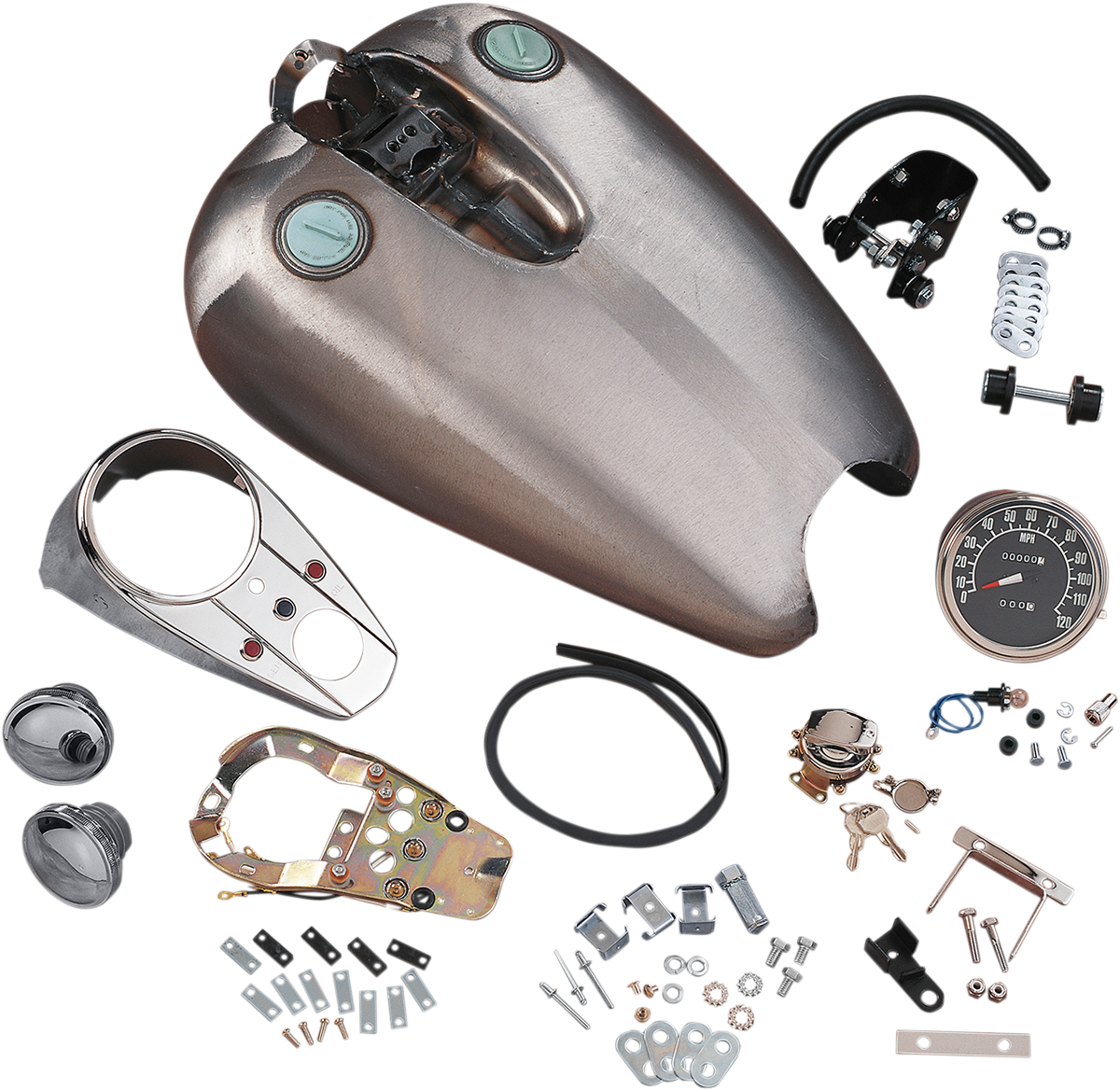 Extended Dash-Style Rubber-Mount Quickbob® Tank Kit
