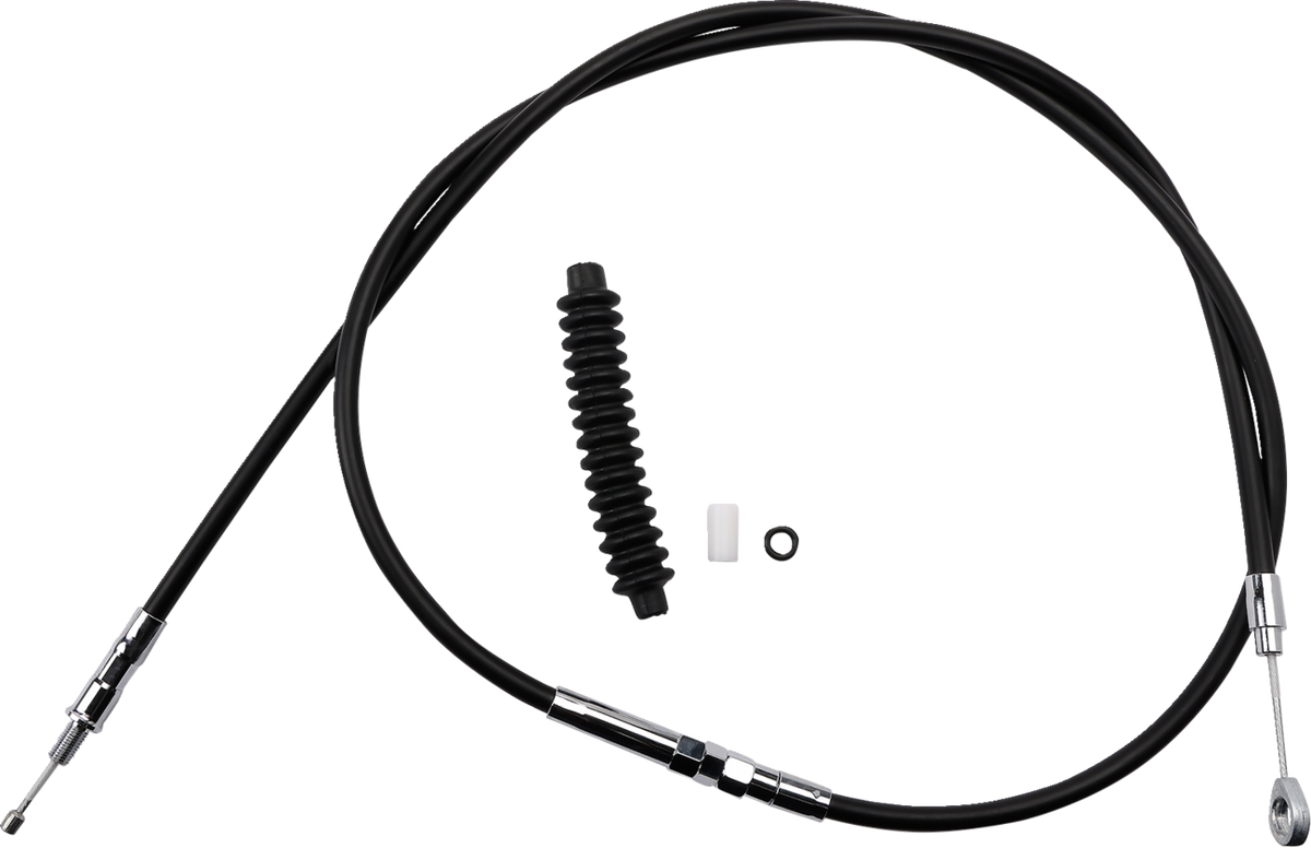 High-Efficiency Black Vinyl Clutch Cable