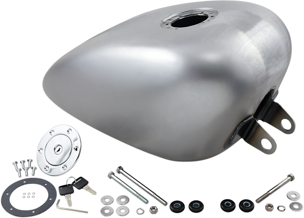 Gas Tank with Chrome Aero-Style Gas Cap