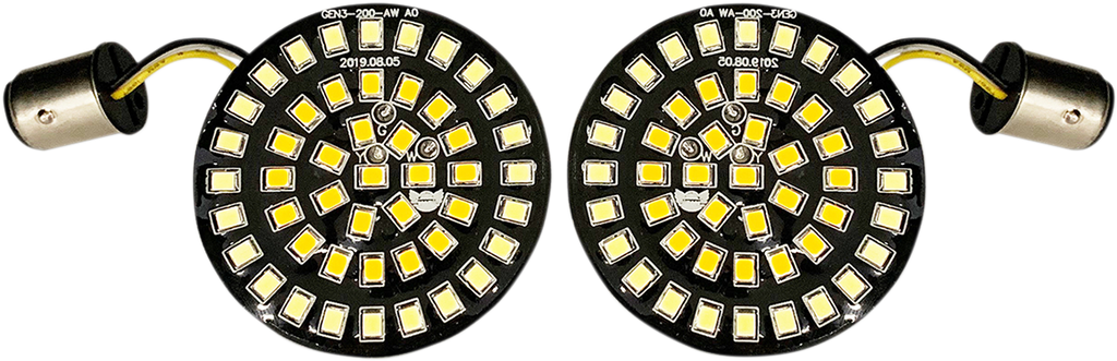 Front Dual Ring Turn Signal Inserts