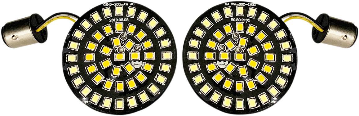 Front Dual Ring Turn Signal Inserts