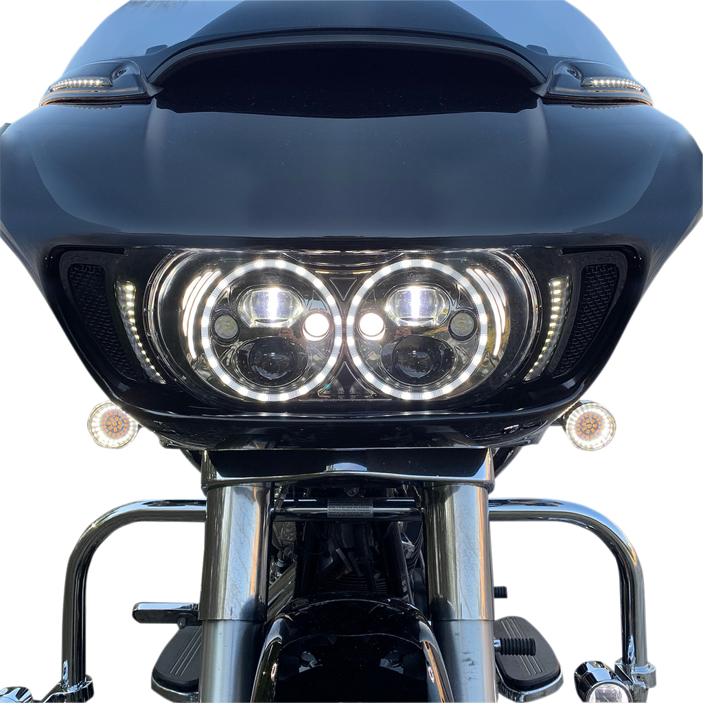 Front Dual Ring Turn Signal Inserts