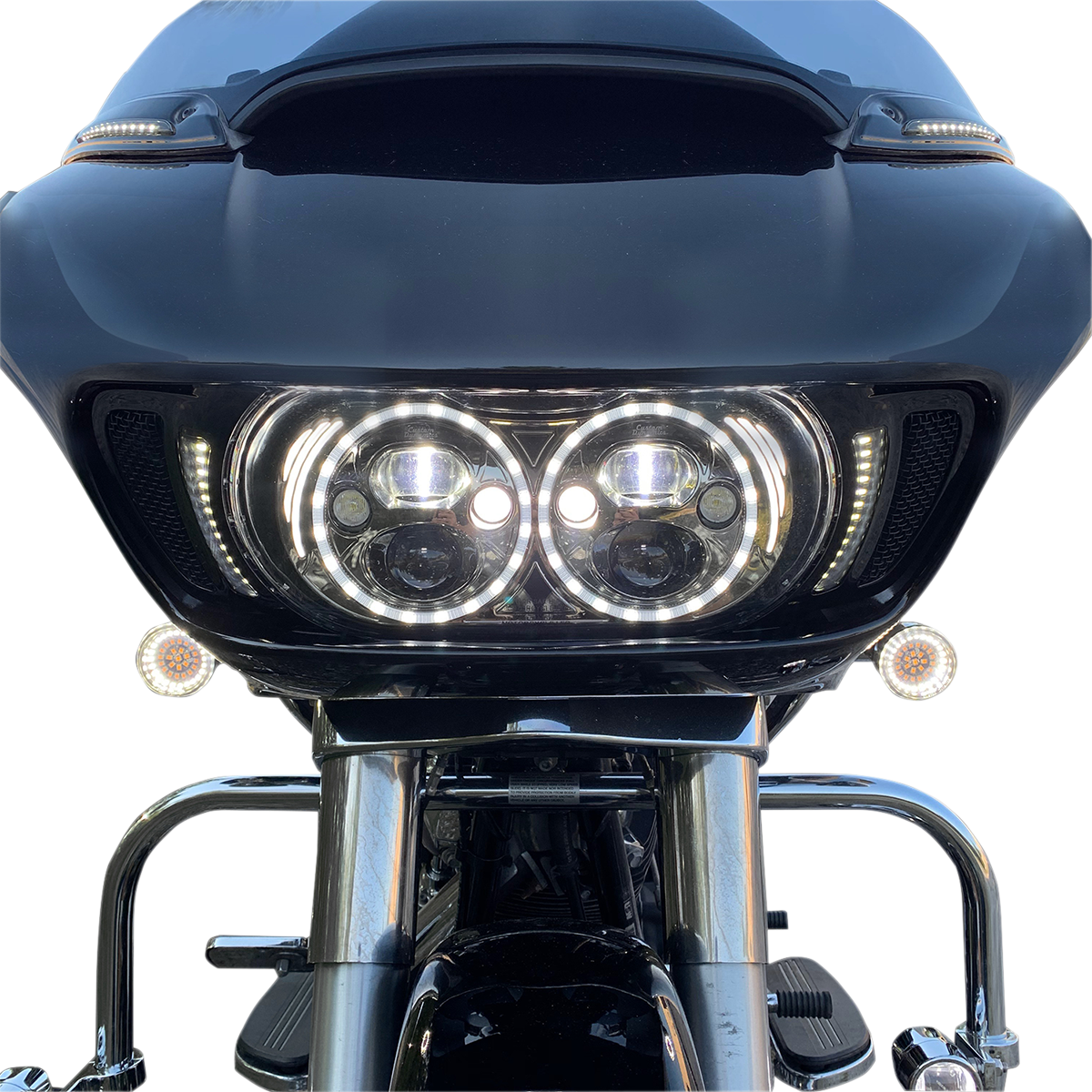 Front Dual Ring Turn Signal Inserts