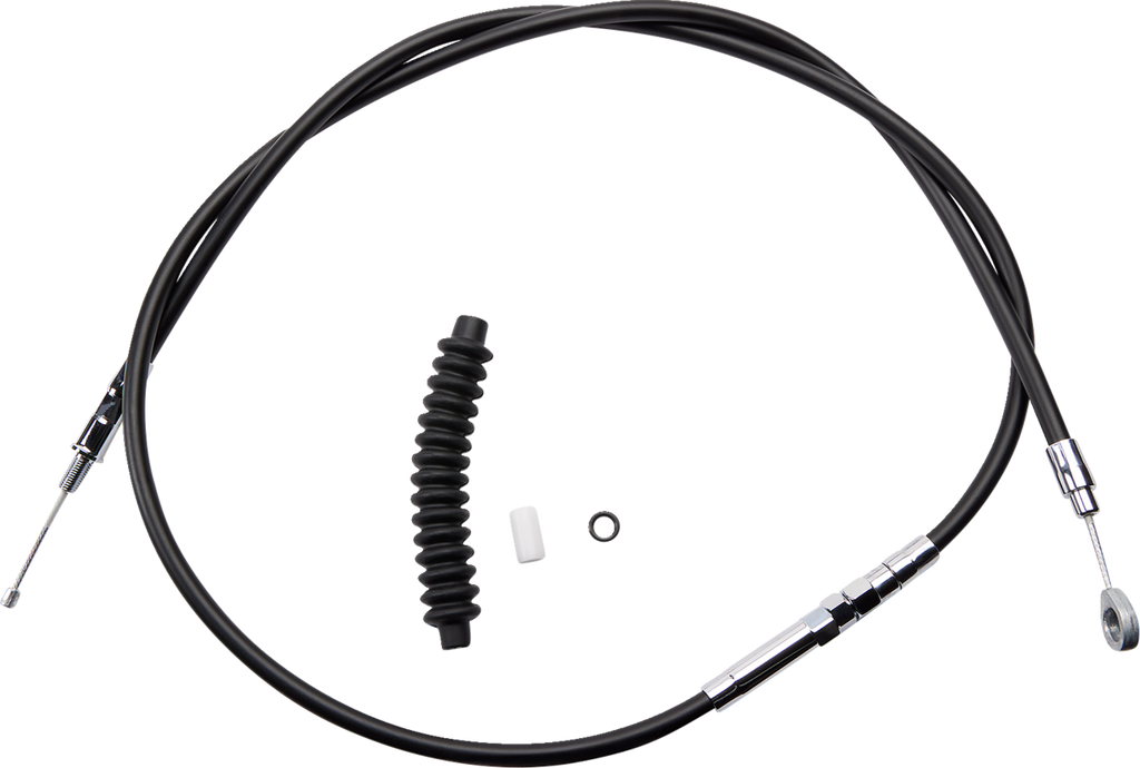 High-Efficiency Black Vinyl Clutch Cable