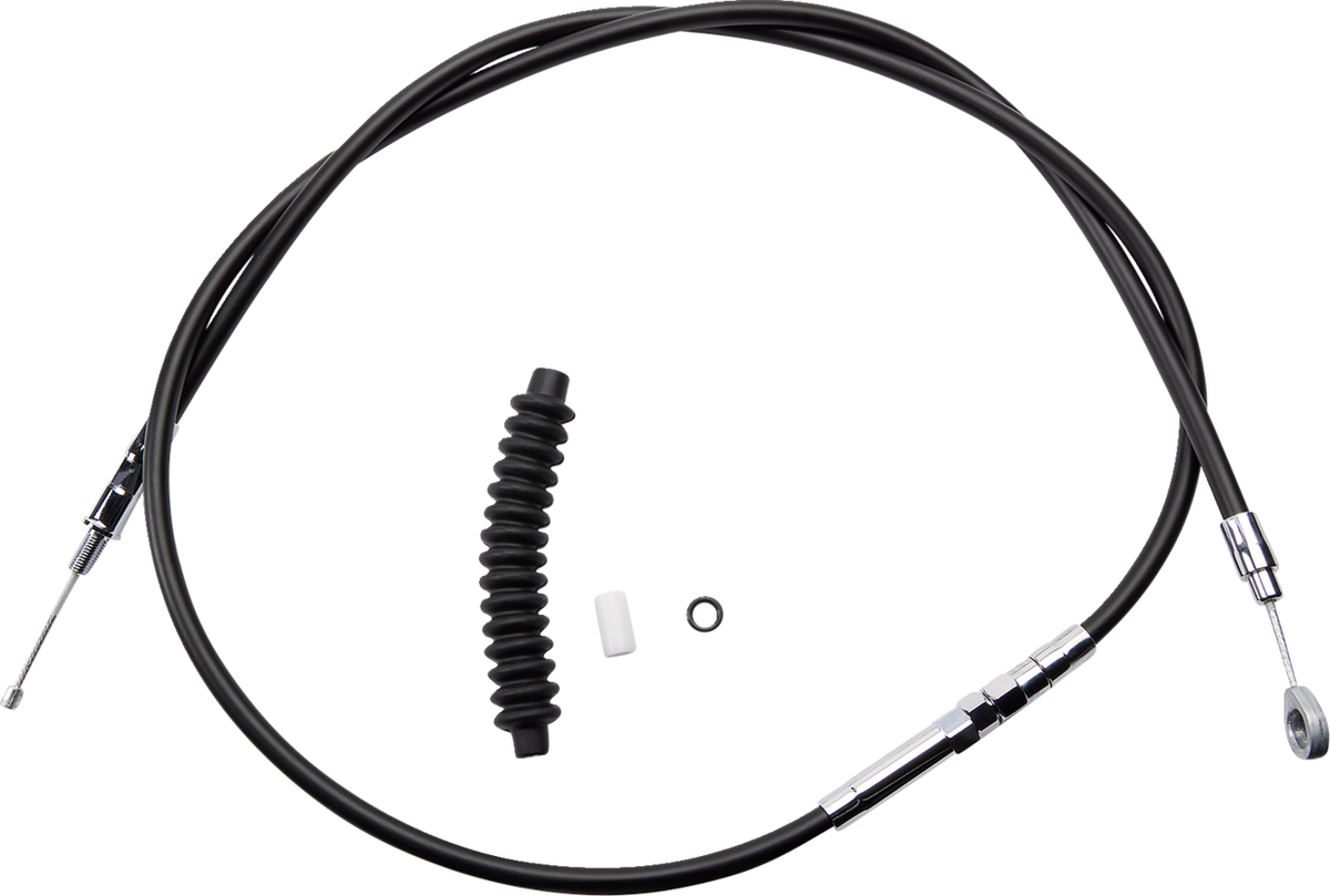 High-Efficiency Black Vinyl Clutch Cable