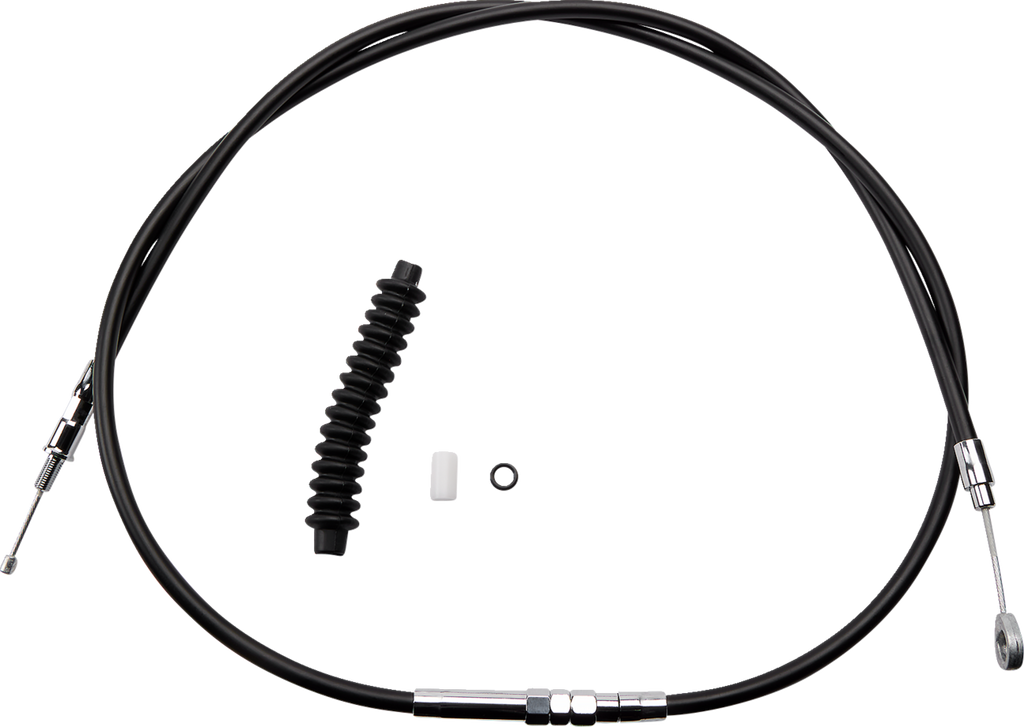 High-Efficiency Black Vinyl Clutch Cable