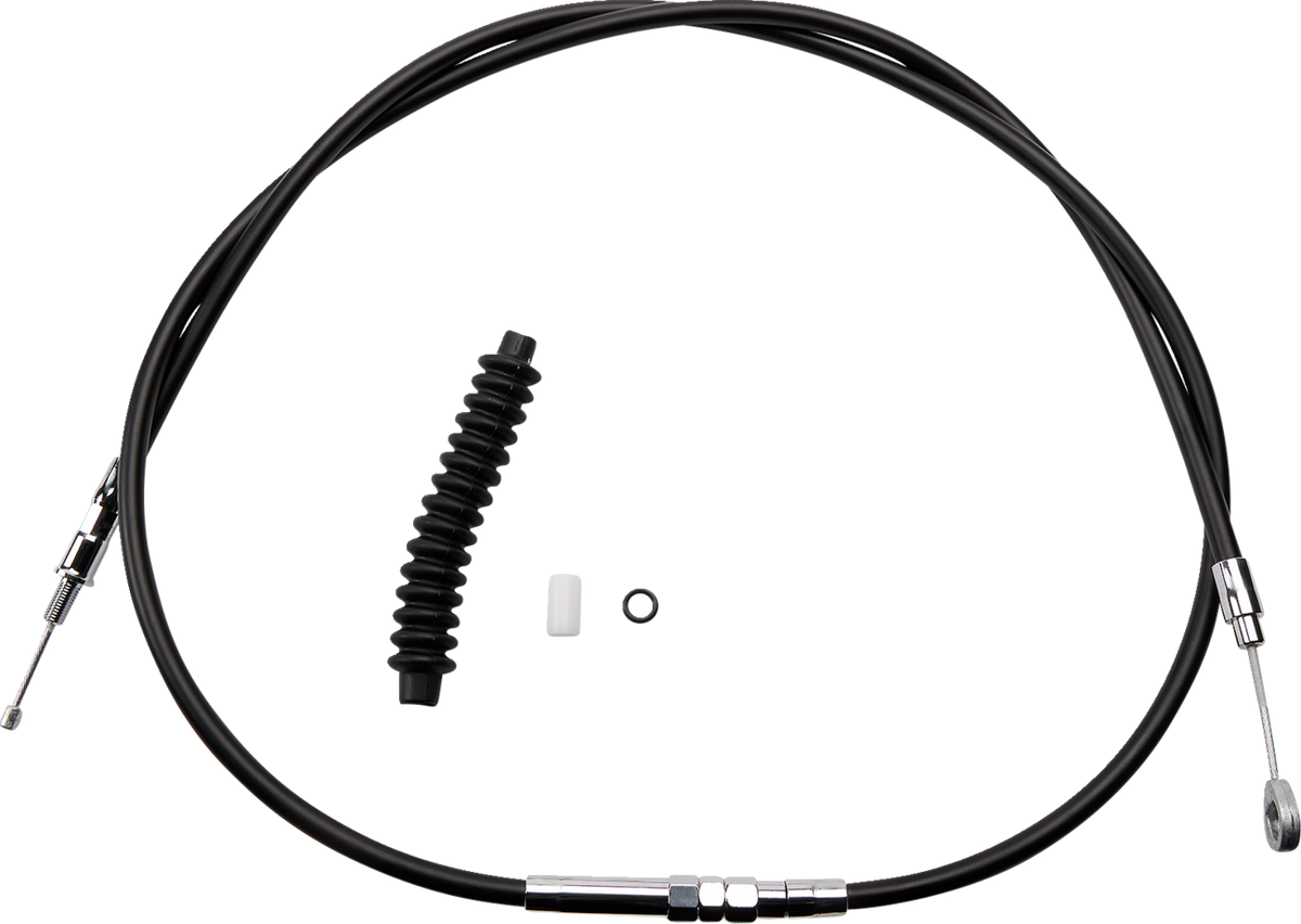 High-Efficiency Black Vinyl Clutch Cable