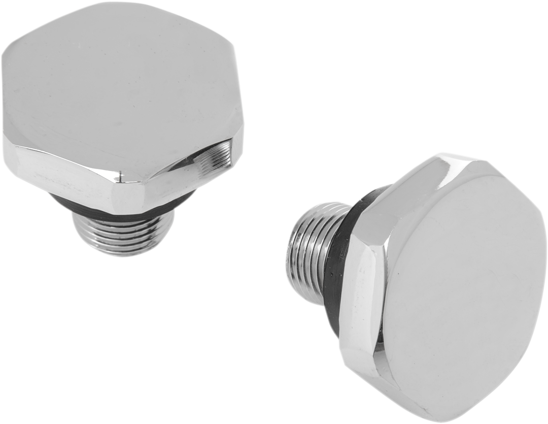 Chrome Fork Tube Plugs and Caps