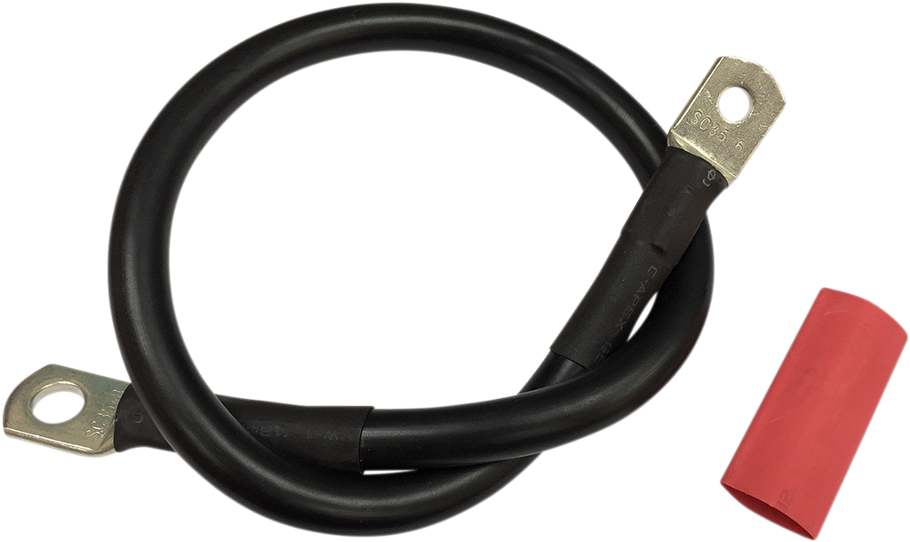Battery Cable with Optional Shrink Tube