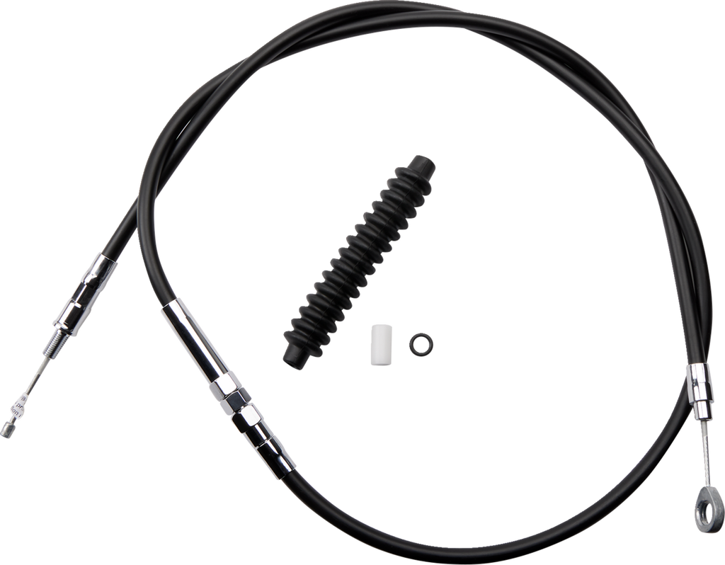 High-Efficiency Black Vinyl Clutch Cable