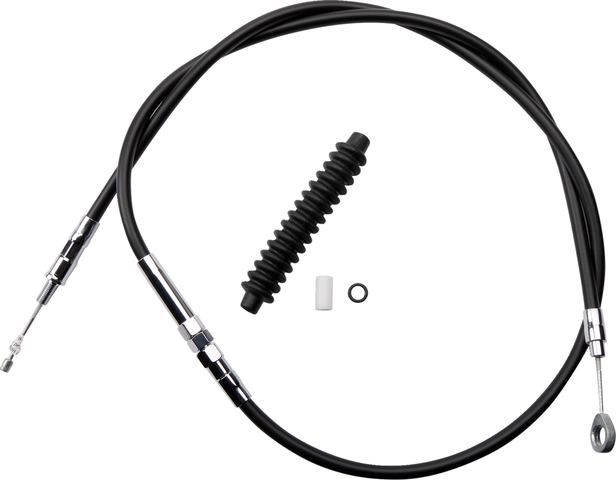 High-Efficiency Black Vinyl Clutch Cable