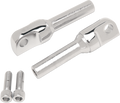 Chrome Adjustable Designer Peg Mounts