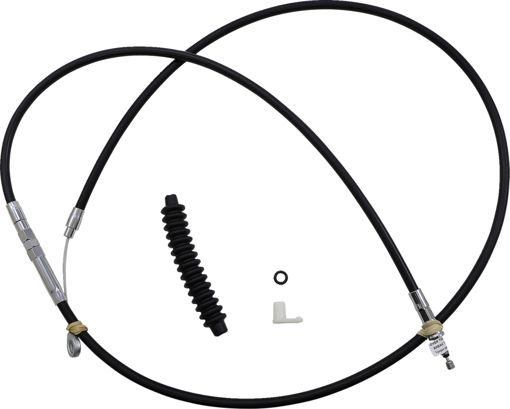 High-Efficiency Black Vinyl Clutch Cable