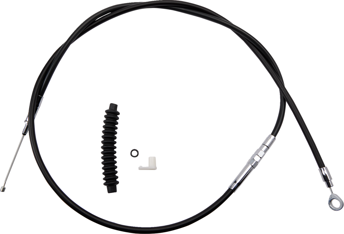 High-Efficiency Black Vinyl Clutch Cable