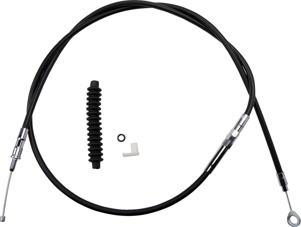 High-Efficiency Black Vinyl Clutch Cable