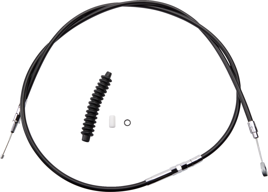 High-Efficiency Black Vinyl Clutch Cable