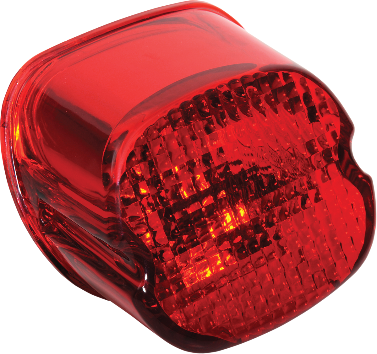 Laydown Taillight Lens with Bottom Tag Lens
