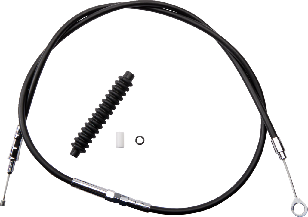 High-Efficiency Black Vinyl Clutch Cable