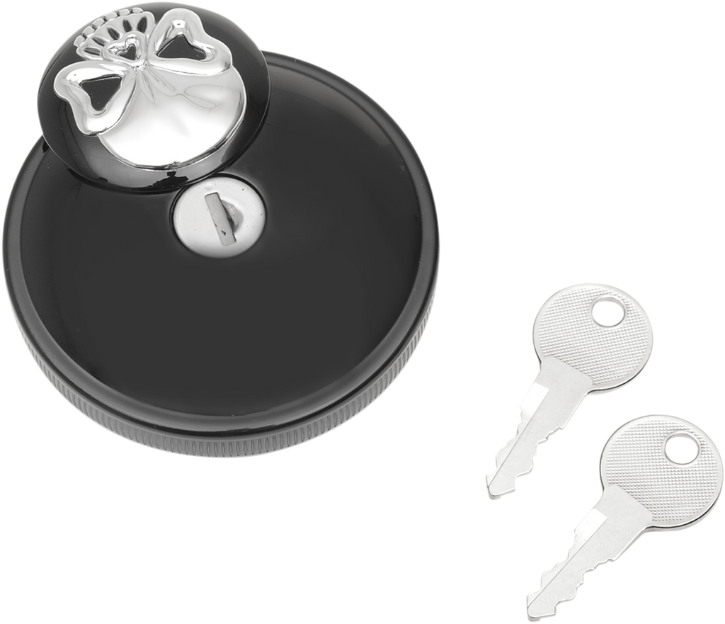 Screw-In Locking Skull Gas Cap