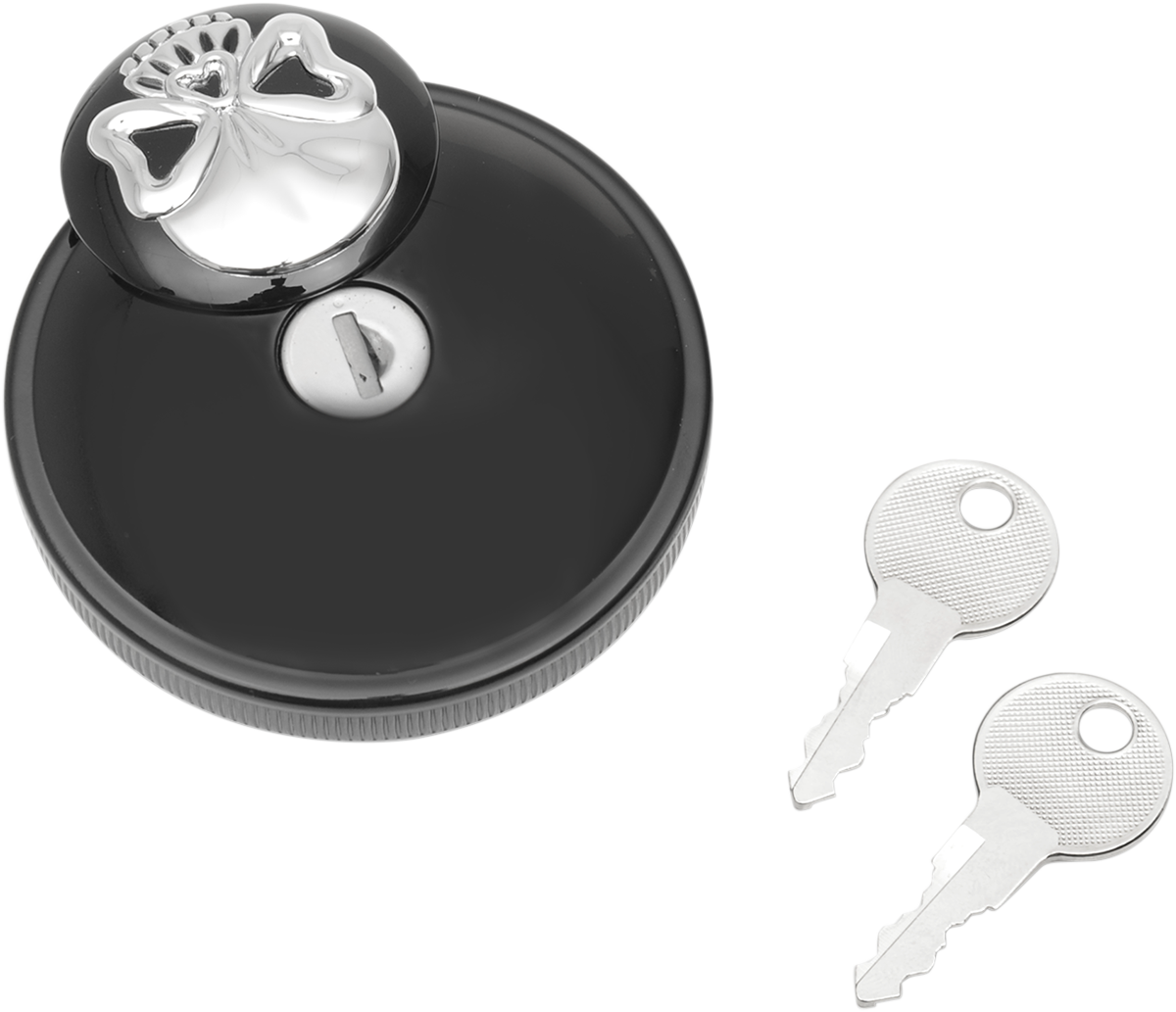 Screw-In Locking Skull Gas Cap