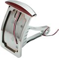 Side Mount Half-Moon LED Taillight and License Plate Mount