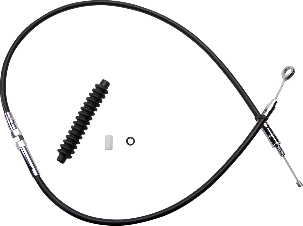 High-Efficiency Black Vinyl Clutch Cable