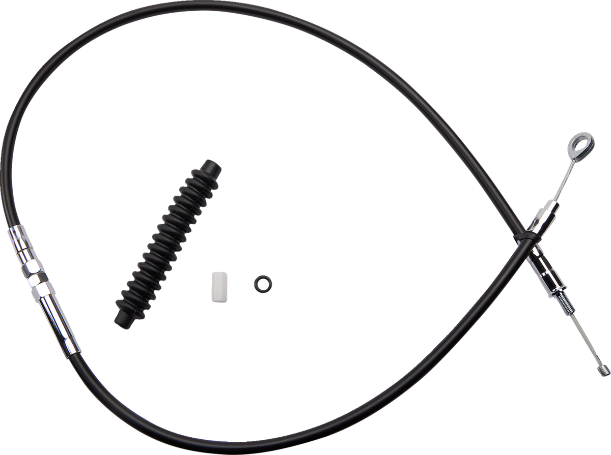 High-Efficiency Black Vinyl Clutch Cable