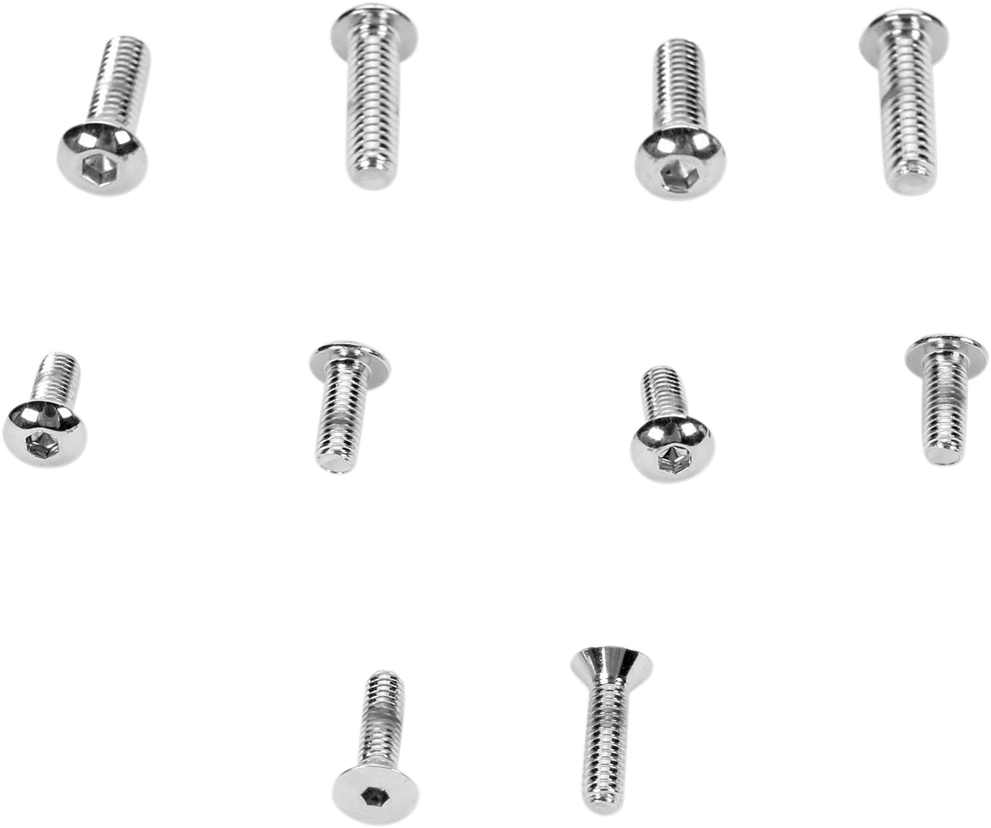 Chrome Socket-Head Screws