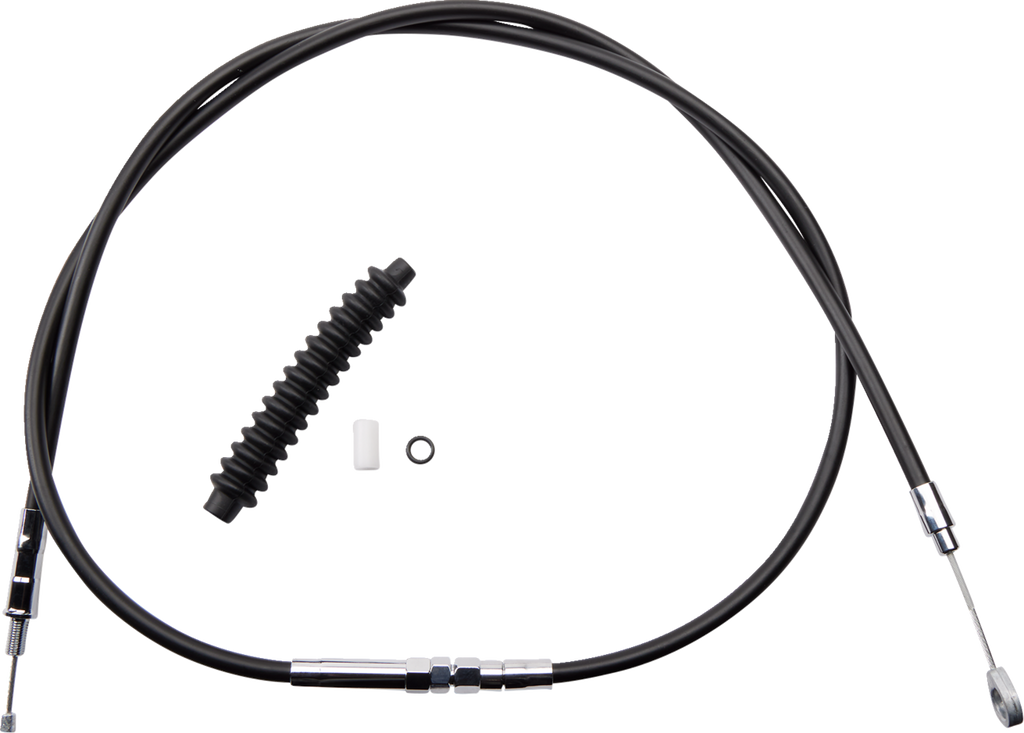 High-Efficiency Black Vinyl Clutch Cable