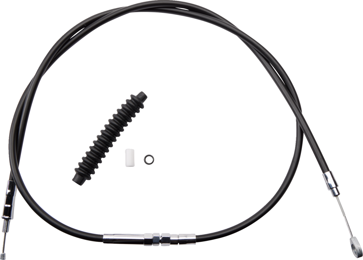 High-Efficiency Black Vinyl Clutch Cable
