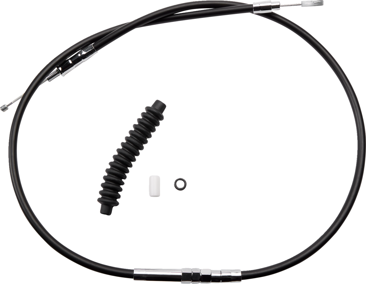 High-Efficiency Black Vinyl Clutch Cable