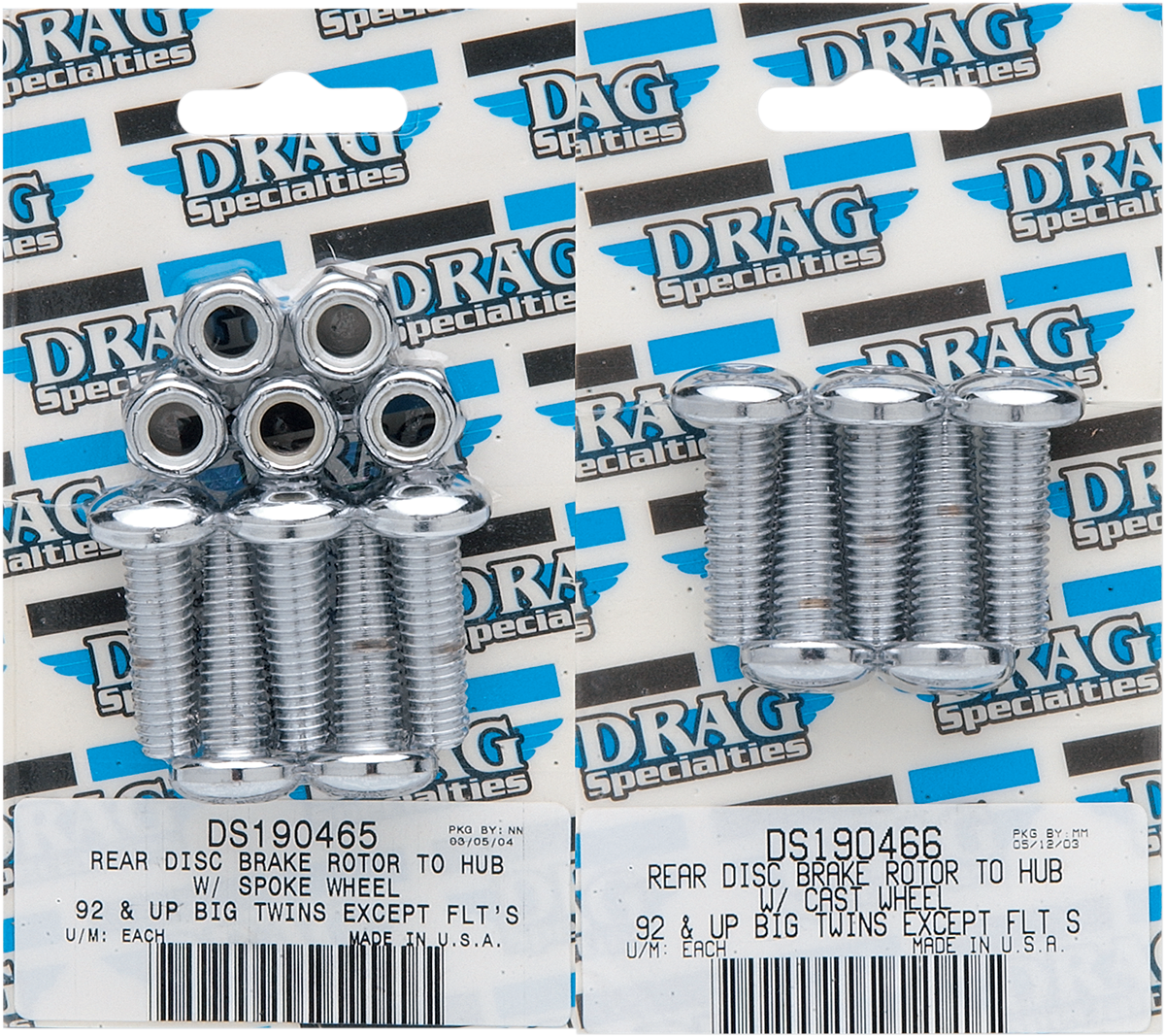 Disc Brake Hub Mounting Kit