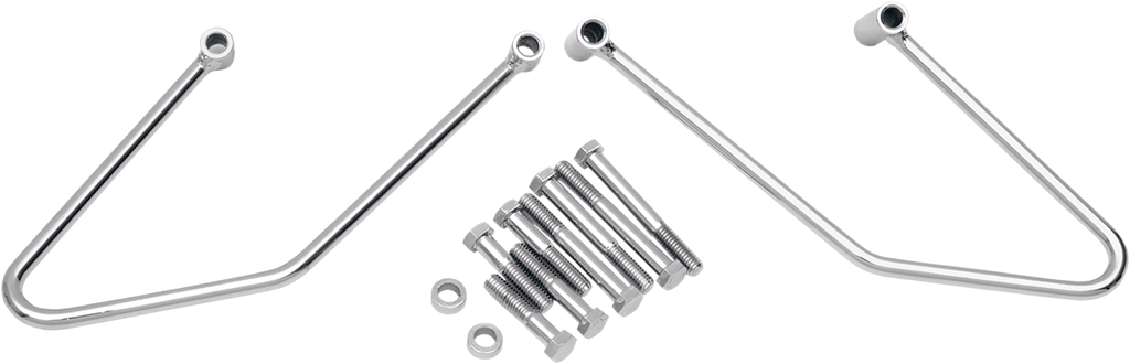 Chrome Saddlebag Support Brackets
